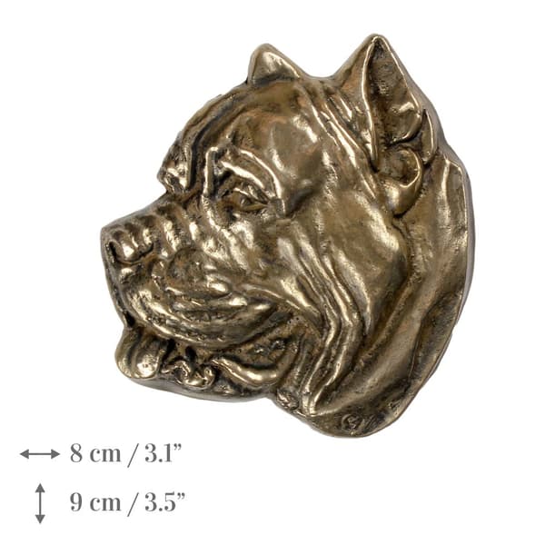 Presa Canario, Canary Dog - minnestavla med en hund, personligt tack, pris, diplom med dedikation av varumärket Art-Dog