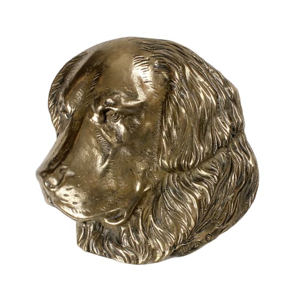 Kultainennoutaja - muistolaatta koiran kanssa, henkilökohtainen kiitos, palkinto, tutkintotodistus Art-Dog-brändin omistajuudella