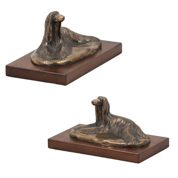 Afghan Hound - hundstatyett, kontorsfigur, hundutställningstrofé av Art-Dog