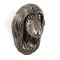 Miniatyrbillede 3 af 7: Afghan Hound - hundestatuette, hængende buste, unik dekoration til en hundeelsker af Art-Dog