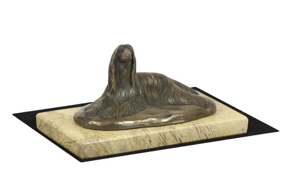 Afghan Hound - hundestatuette, hundesilhuetfigur, hundeudstillingstrofæ af Art-Dog