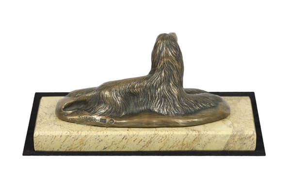 Afghan Hound - hundestatuette, hundesilhuetfigur, hundeudstillingstrofæ af Art-Dog