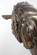 Miniatyrbild 4 av 10: Mor och föl Fresan-hästar - exklusiv häststatyett, lyxig inredning, unik upplaga av Art-Dog-figurer