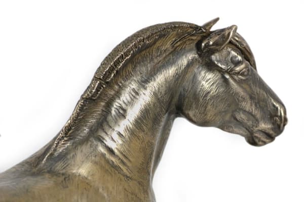 Fjordhest - statuette med en hest, silhuet af en hest på træ, prestigefyldt pris i Art-Dog-mærkekonkurrencen