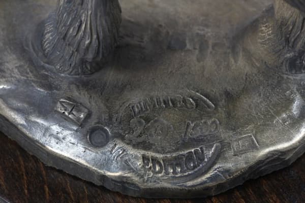 Fjordhest - statuette med en hest, silhuet af en hest på træ, prestigefyldt pris i Art-Dog-mærkekonkurrencen