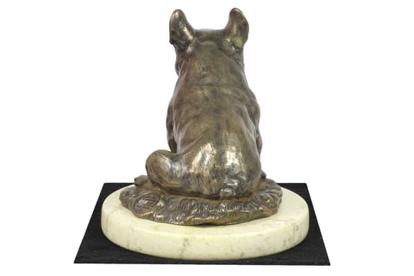 French Bulldog II - koirapatsas, koiran siluettihahmo, koiranäyttelypalkinto Art-Dogilta