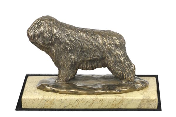 Puolan alamaanlammaskoira, PON - koirapatsas, koiran siluettihahmo, Art-Dogin koiranäyttelypalkinto