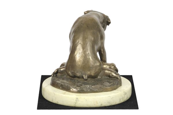 Rottweiler I - koirapatsas, koiran siluettihahmo, koiranäyttelypalkinto Art-Dogilta