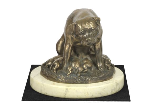 Rottweiler I - koirapatsas, koiran siluettihahmo, koiranäyttelypalkinto Art-Dogilta