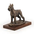 Miniatyrbillede 2 af 6: Schnauzer, Schnauzer - hundestatuette, hundesilhuetfigur, hundeudstillingstrofæ af Art-Dog