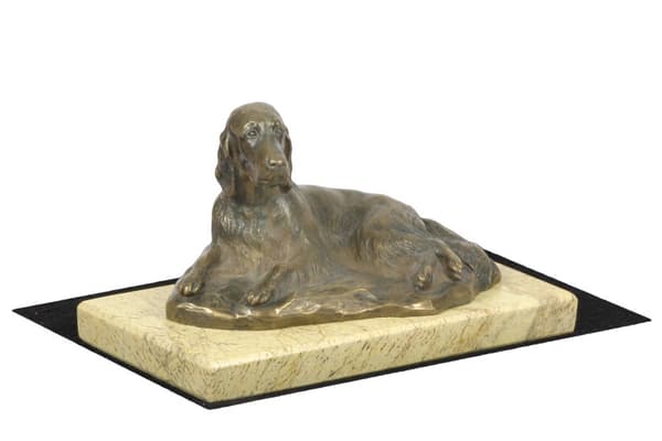 Engelsk setter, Laverack - hundstatyett, hundsilhuettfigur, hundutställningstrofé av Art-Dog