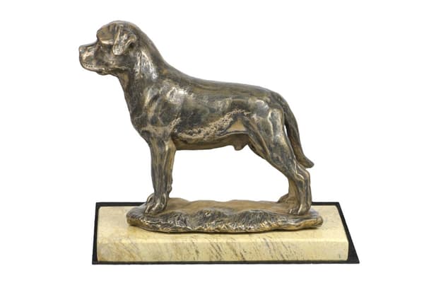 Rottweiler II - hundstatyett, hundsilhuettfigur, hundutställningstrofé av Art-Dog