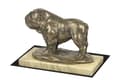 Pikkukuva 2 / 5: Bulldog I - koirapatsas, koiran siluettihahmo, palkinto koiranäyttelyyn Art-Dog