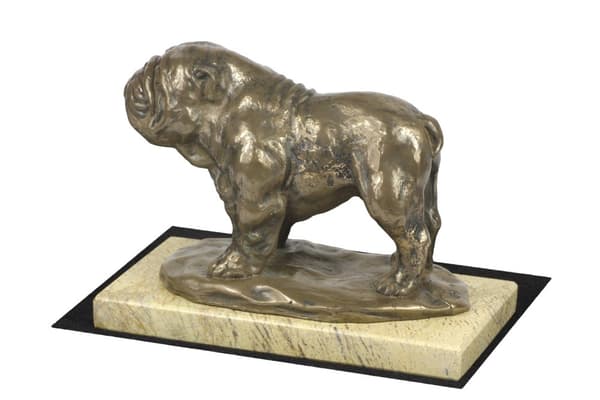 Bulldog I - koirapatsas, koiran siluettihahmo, palkinto koiranäyttelyyn Art-Dog