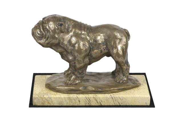 Bulldog I - koirapatsas, koiran siluettihahmo, palkinto koiranäyttelyyn Art-Dog