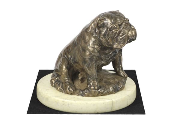 Bulldog III - en hundstatyett, en hundsilhuettfigur, en trofé för hundutställningen Art-Dog