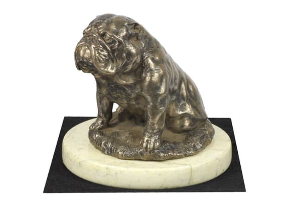Bulldog III - en hundstatyett, en hundsilhuettfigur, en trofé för hundutställningen Art-Dog