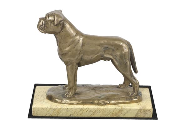 Bullmastiff, Bulmastiff - hundestatuette, hundesilhuetfigur, hundeudstillingstrofæ af Art-Dog
