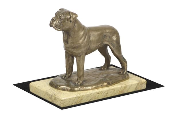 Bullmastiff, Bulmastiff - hundestatuette, hundesilhuetfigur, hundeudstillingstrofæ af Art-Dog