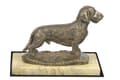 Miniatyrbild 4 av 5: Trådhårig tax - hundstatyett, hundsilhuettfigur, hundutställningstrofé av Art-Dog