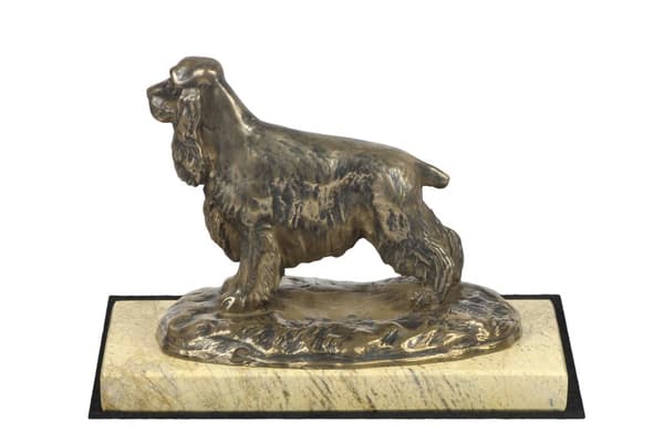 Engelsk Cocker Spaniel - hundestatuette, hundesilhuetfigur, hundeudstillingstrofæ af Art-Dog