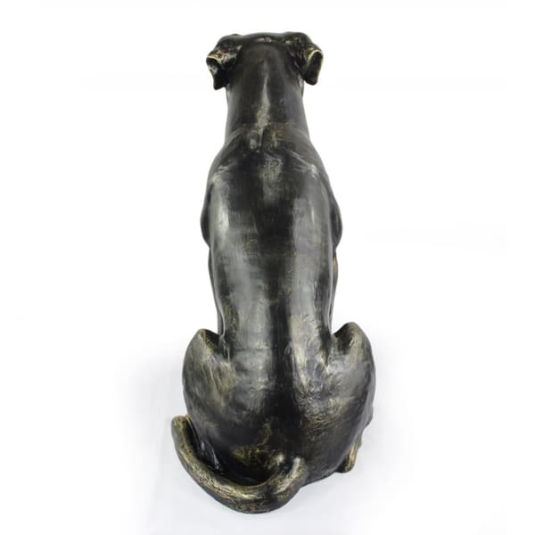 Boxer, Boxer - en hundestatuette i naturlig størrelse, en figur i skala 1:1, en statue til haven af Art-Dog