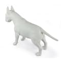 Miniatyrbillede 5 af 11: Bull Terrier, Bull Terrier I - hundestatuette i naturlig størrelse, figur i skala 1:1, statue til haven af Art-Dog