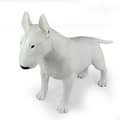 Miniatyrbillede 1 af 11: Bull Terrier, Bull Terrier I - hundestatuette i naturlig størrelse, figur i skala 1:1, statue til haven af Art-Dog