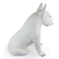 Pikkukuva 8 / 11: Bullterrieri, Bullterrieri III - koirapatsas luonnollisessa koossa, figuuri mittakaavassa 1:1, patsas puutarhaan Art-Dog