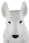 Pikkukuva 10 / 11: Bullterrieri, Bullterrieri III - koirapatsas luonnollisessa koossa, figuuri mittakaavassa 1:1, patsas puutarhaan Art-Dog