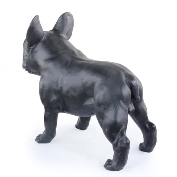 French Bulldog I - en hundstatyett i naturlig storlek, en figur i skala 1:1, en staty för trädgården av Art-Dog