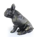 Miniatyrbillede 4 af 10: French Bulldog II - en hundestatuette i naturlig størrelse, en figur i skala 1:1, en statue til haven af Art-Dog