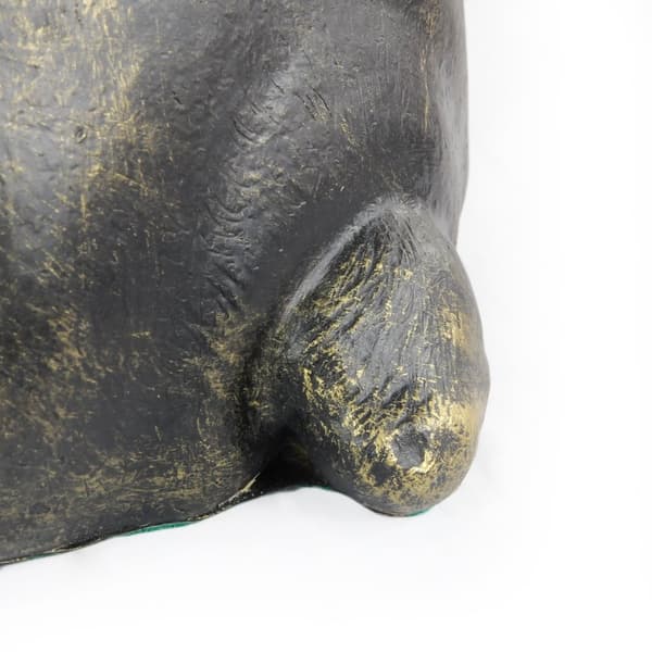 French Bulldog II - en hundestatuette i naturlig størrelse, en figur i skala 1:1, en statue til haven af Art-Dog