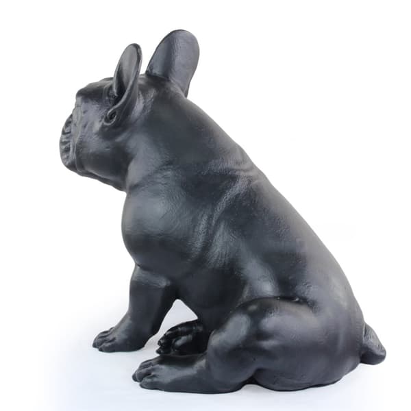 French Bulldog III - hundestatuette i naturlig størrelse, figur i skala 1:1, havestatue af Art-Dog