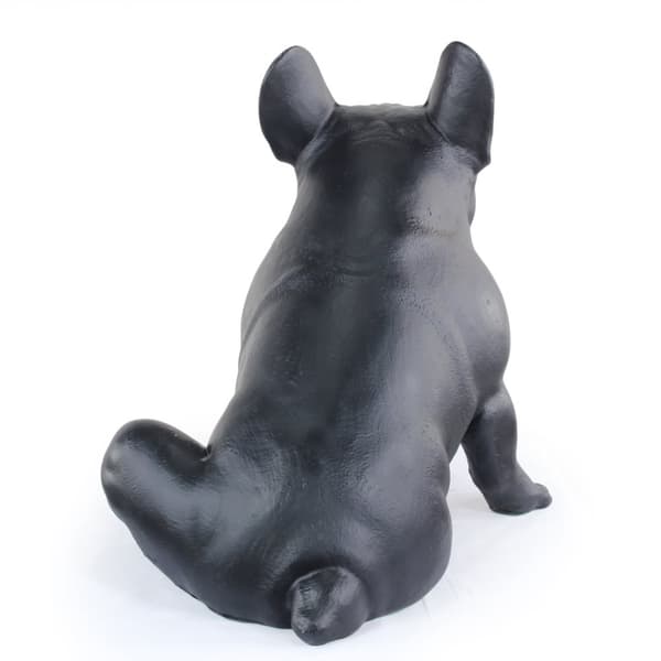 French Bulldog III - hundestatuette i naturlig størrelse, figur i skala 1:1, havestatue af Art-Dog