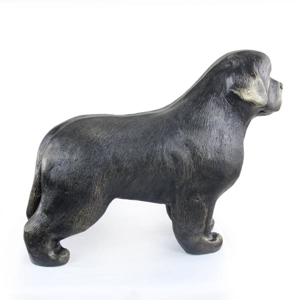 Newfoundland, Newfoundland, Wodołaz - koirapatsas luonnollisessa koossa, figuuri mittakaavassa 1:1, patsas puutarhaan, Art-Dog