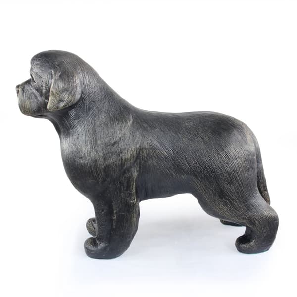 Newfoundland, Newfoundland, Wodołaz - koirapatsas luonnollisessa koossa, figuuri mittakaavassa 1:1, patsas puutarhaan, Art-Dog