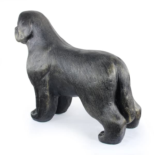 Newfoundland, Newfoundland, Wodołaz - koirapatsas luonnollisessa koossa, figuuri mittakaavassa 1:1, patsas puutarhaan, Art-Dog