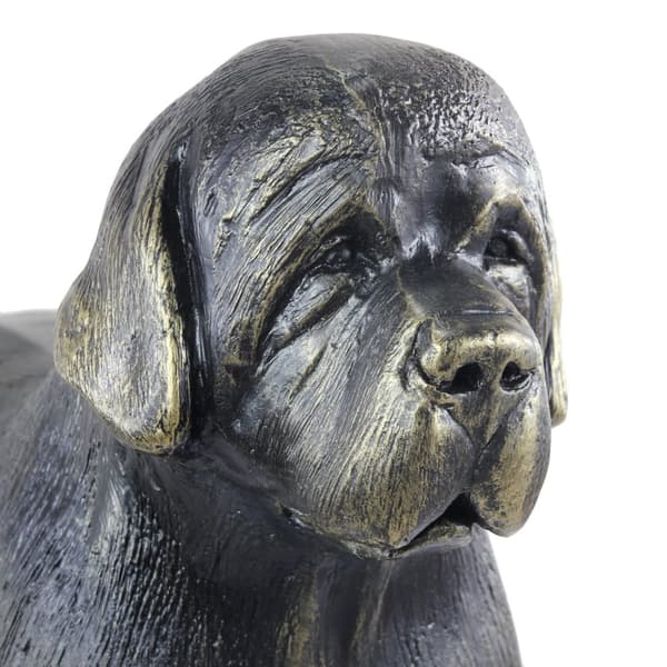 Newfoundland, Newfoundland, Wodołaz - koirapatsas luonnollisessa koossa, figuuri mittakaavassa 1:1, patsas puutarhaan, Art-Dog