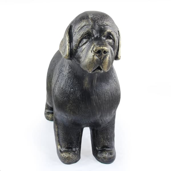 Newfoundland, Newfoundland, Wodołaz - koirapatsas luonnollisessa koossa, figuuri mittakaavassa 1:1, patsas puutarhaan, Art-Dog