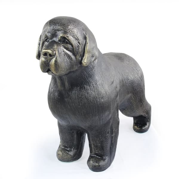 Newfoundland, Newfoundland, Wodołaz - koirapatsas luonnollisessa koossa, figuuri mittakaavassa 1:1, patsas puutarhaan, Art-Dog