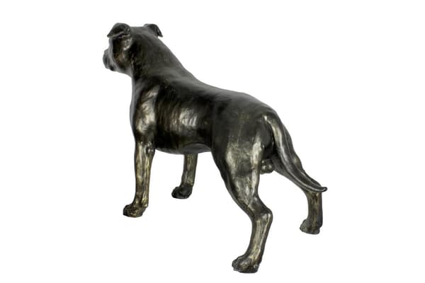 Staffordshire Bull Terrier, Staffik, Staffi II - hundestatuette i naturlig størrelse, figur i skala 1:1, havestatue af Art-Dog