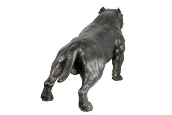 American Bully II - hundestatuette i naturlig størrelse, figur i skala 1:1, havestatue af Art-Dog