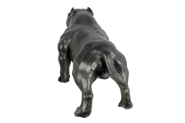 American Bully II - hundestatuette i naturlig størrelse, figur i skala 1:1, havestatue af Art-Dog