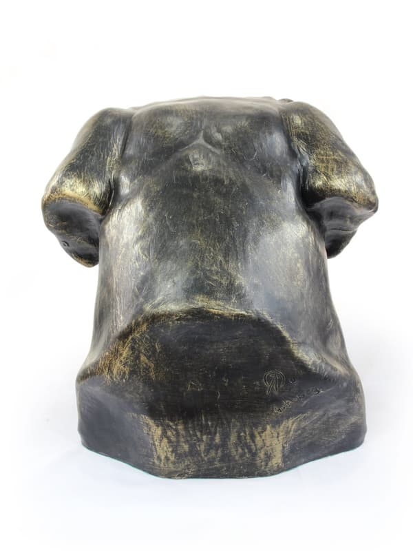 Engelsk Mastiff, Mastiff - hundebuste, stort hundehoved til haven, unik stuedekoration af Art-Dog