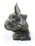 Miniatyrbild 4 av 7: Fransk bulldog - hundbyst, stort hundhuvud för trädgården, unik vardagsrumsdekoration av Art-Dog