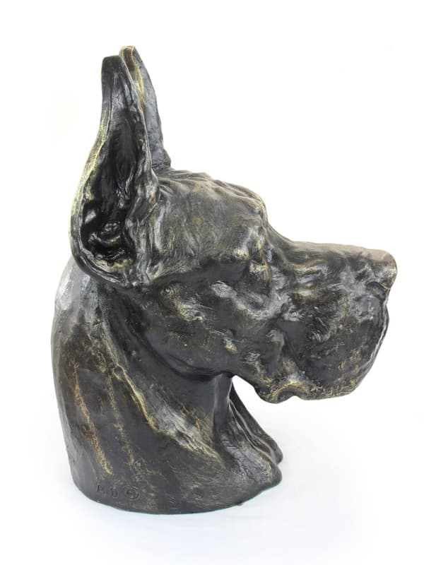 Great Dane I - hundbyst, stort hundhuvud för trädgården, unik vardagsrumsdekoration av Art-Dog