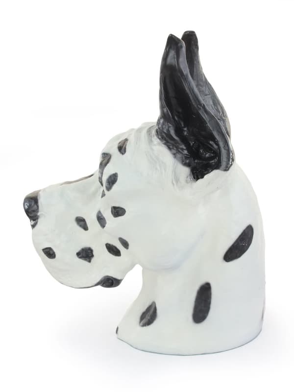 Great Dane II - hundbyst, stort hundhuvud för trädgården, unik vardagsrumsdekoration av Art-Dog