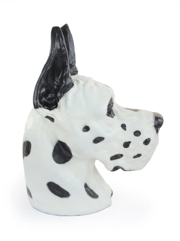Great Dane II - hundbyst, stort hundhuvud för trädgården, unik vardagsrumsdekoration av Art-Dog