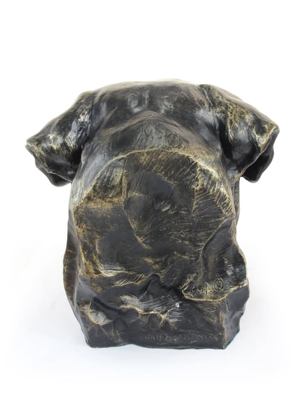 Rottweiler - hundebuste, stort hundehoved til haven, unik stuedekoration fra Art-Dog